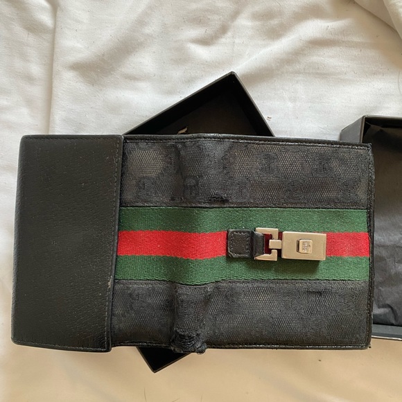 Gucci monogram web wallet - Picture 8 of 8